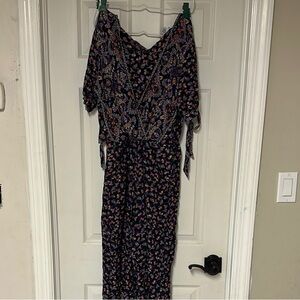 Nordstrom Multicolor Paisley Jumpsuit